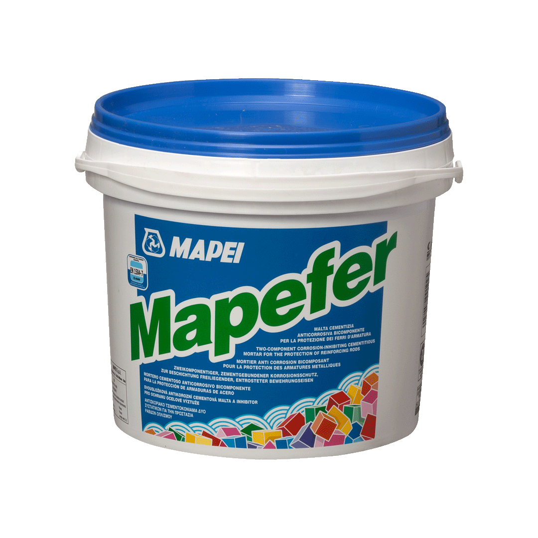 Mapei Mapefer | Malta Anticorrosiva Bicomponente per Ferri d’Armatura